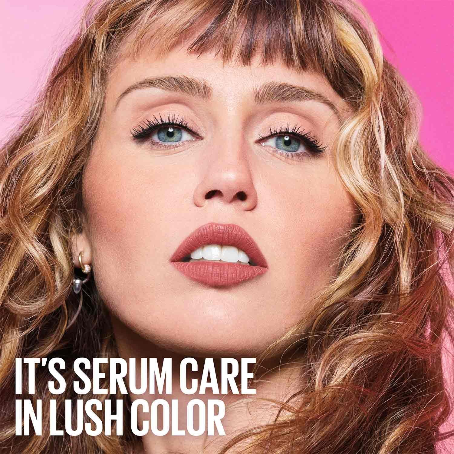 Maybelline Rouge à Lèvres Sérum Hydratant Confortable 8H Hydratation Repulpante - 4.5g