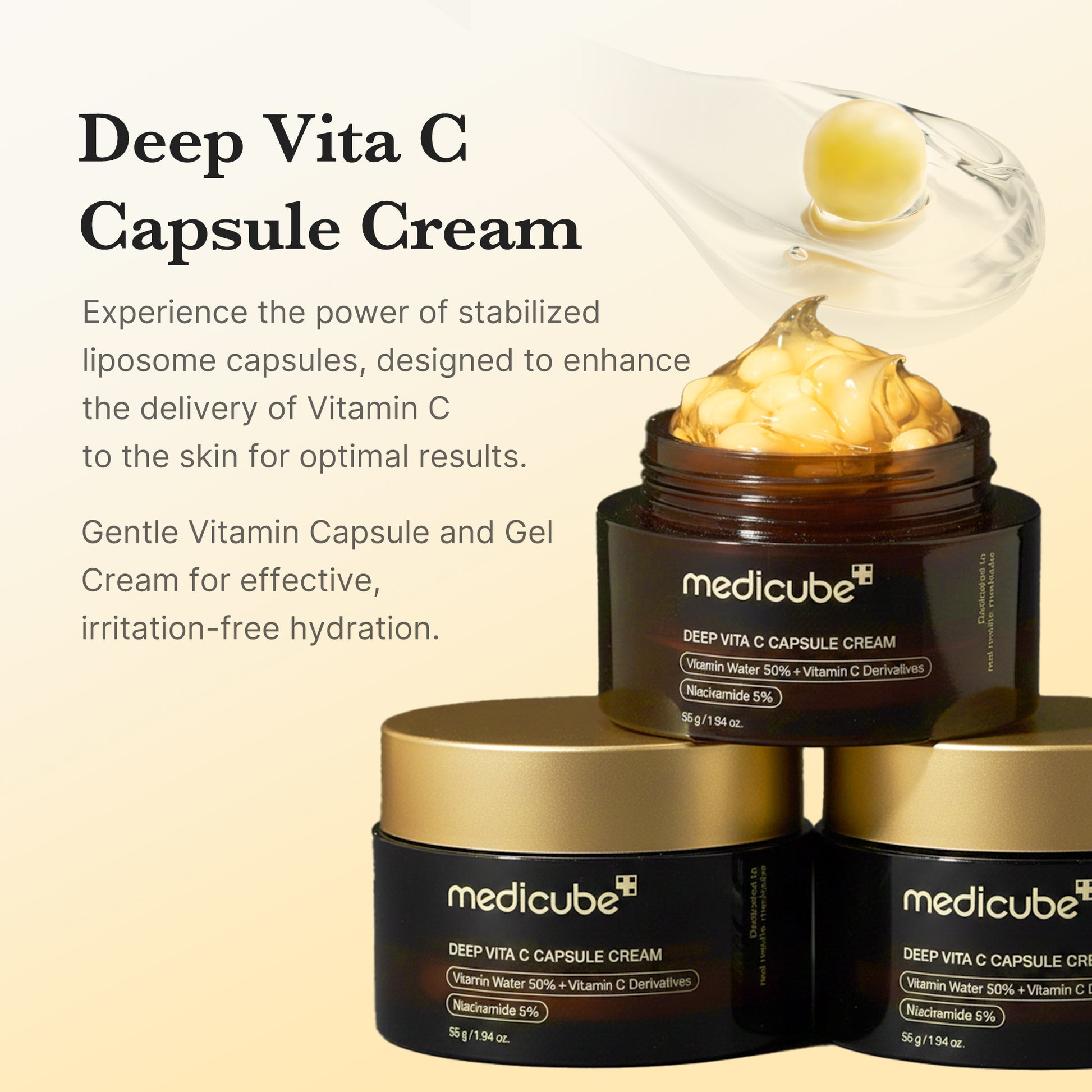 Medicube Deep Vita C Capsule Cream - 55g