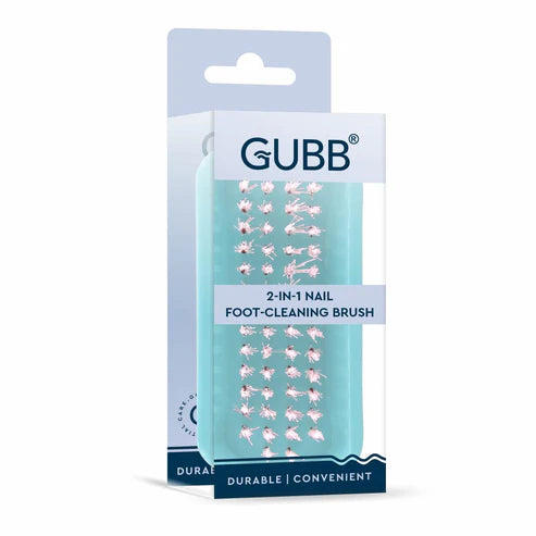 Brosse nettoyante 2 en 1 GUBB pour ongles et pieds