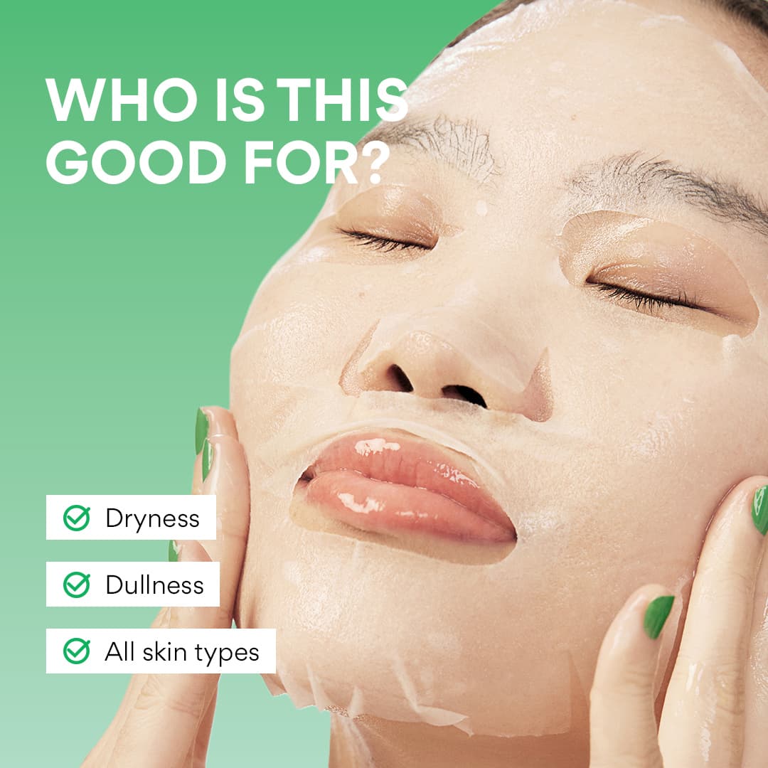 Innisfree Green Tea Energy Sheet Mask – Moisturizing & Soothing Care - 22ml