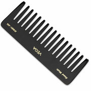 Peigne VEGA Fait Main Noir HMBC-406 – Peigne Démêlant Anti-Statique Doux