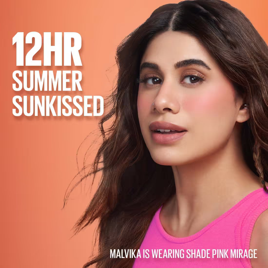 Maybelline New York Sunkisser Hazy Matte Blush – Lightweight Liquid Blush - Hot Sunset