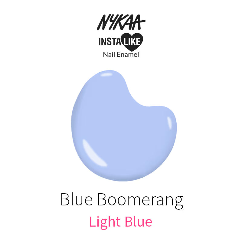Nykaa InstaLike Vernis à Ongles Longue Tenue – Blue Boomerang 359