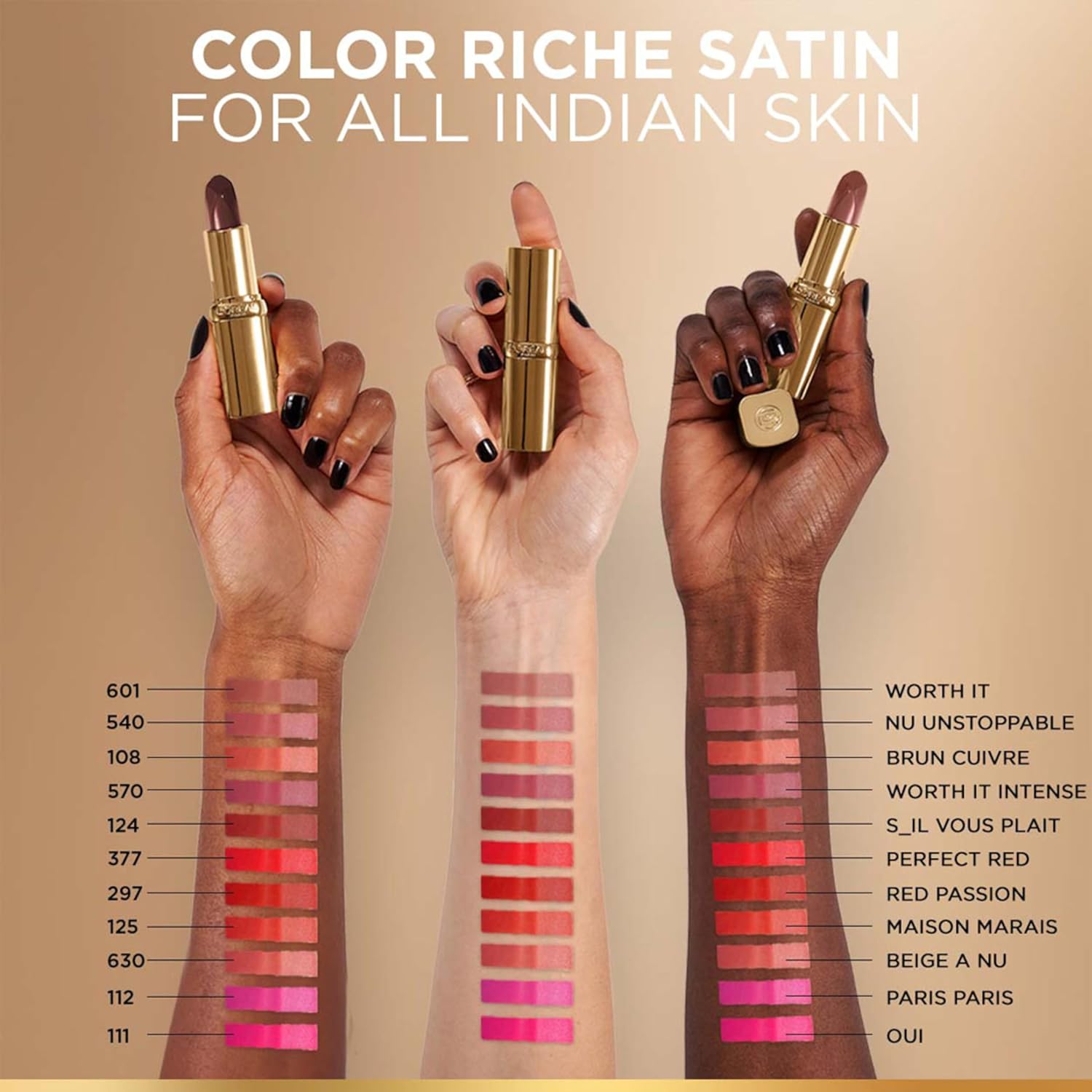 Rouge à lèvres Color Riche Satin L'Oréal Paris - 4,3 g