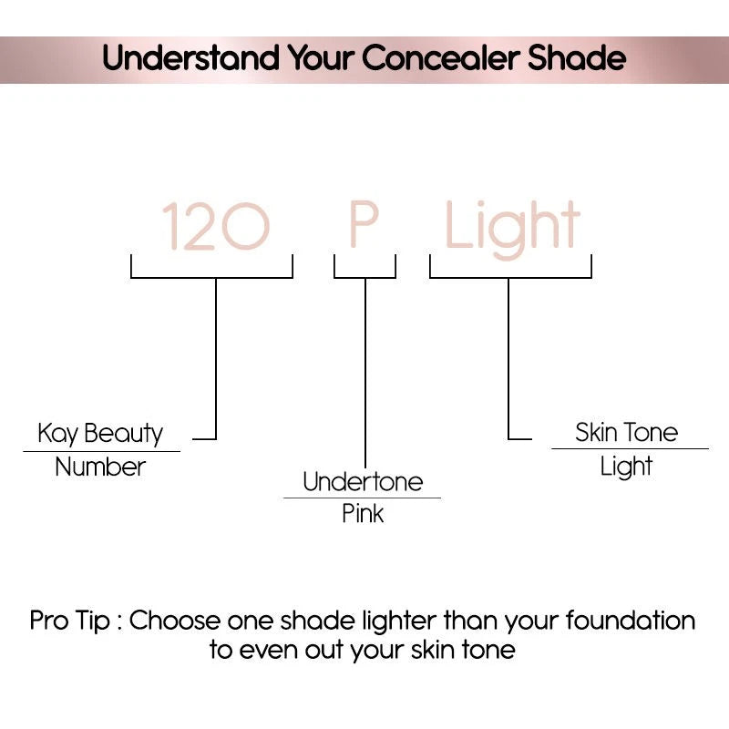 Anti-cernes liquide HD Kay Beauty - 3,8 g