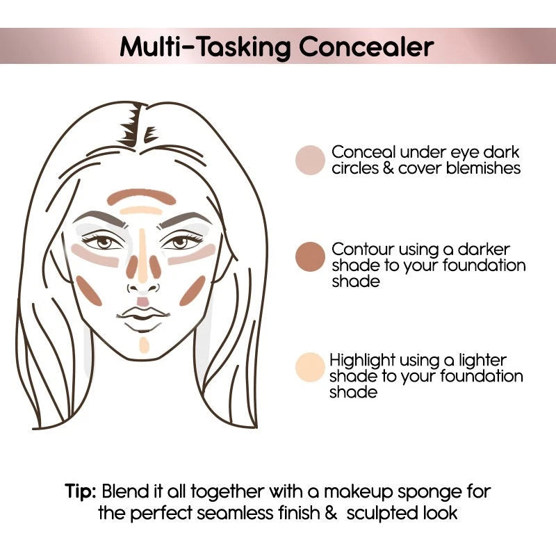 Anti-cernes liquide HD Kay Beauty - 3,8 g