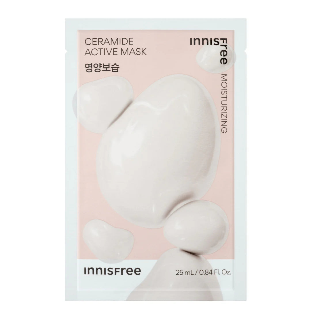 Innisfree Ceramide Active Mask – Strengthens Skin Barrier & Hydrates - 25ml