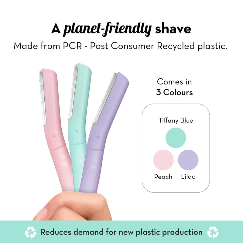 Plush Flawless Face Razor (Pack of 3)
