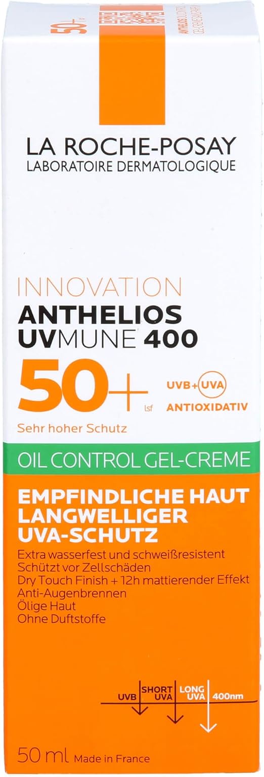 La Roche-Posay Anthelios UVMune 400 Oil Control Gel Cream SPF50+ - 50ml