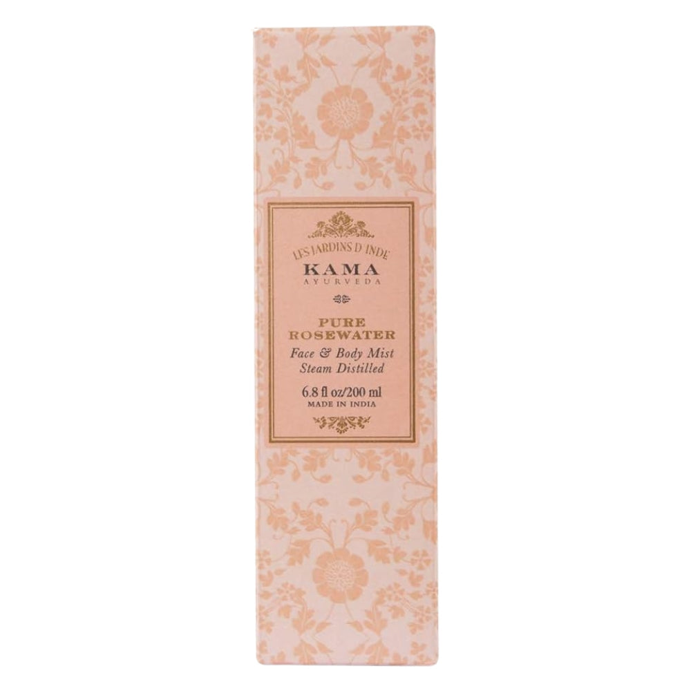 Kama Ayurveda Tonique à l'eau de rose pure – Resserre les pores, équilibre le pH - 200 ml