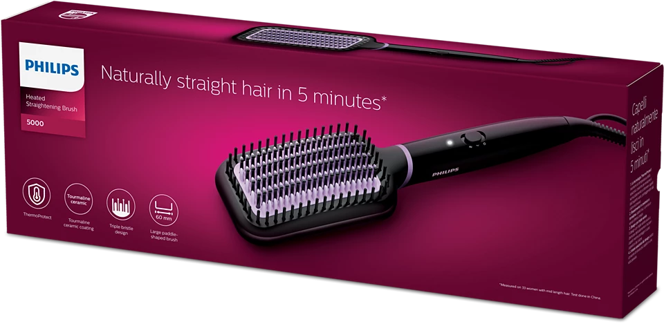 Philips StyleCare Essential Straightening Brush - BHH880/00