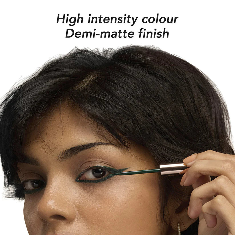 Kay Beauty Eyeliner Liquide Séchage Rapide - Émeraude Chic - 3ml