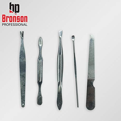 Kit de Manucure Pédicure Professionnel Bronson - 9 en 1