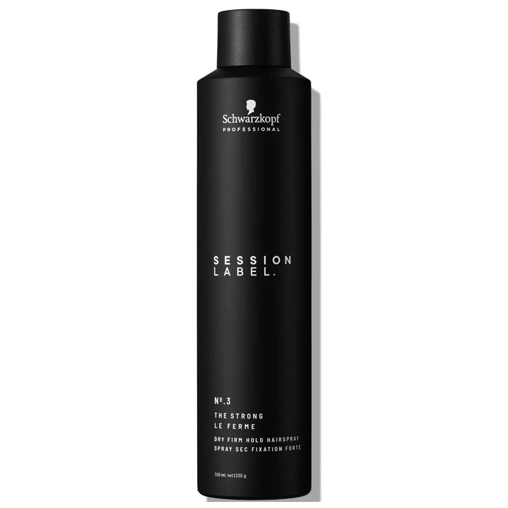 Schwarzkopf Professional Session Label La Laque Fixation Forte Tenue Ferme - 300 ml