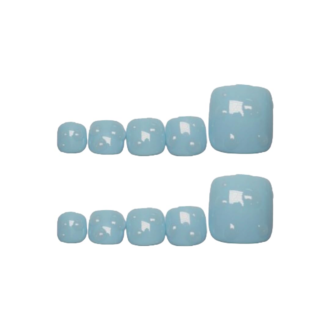 SOEZI Gouttelettes Toezi Faux Ongles Réutilisables - Kit de pose