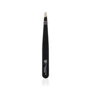 Pince à épiler PAC Smart pour les sourcils 100% acier inoxydable, pointe plate noire - 1 pièce