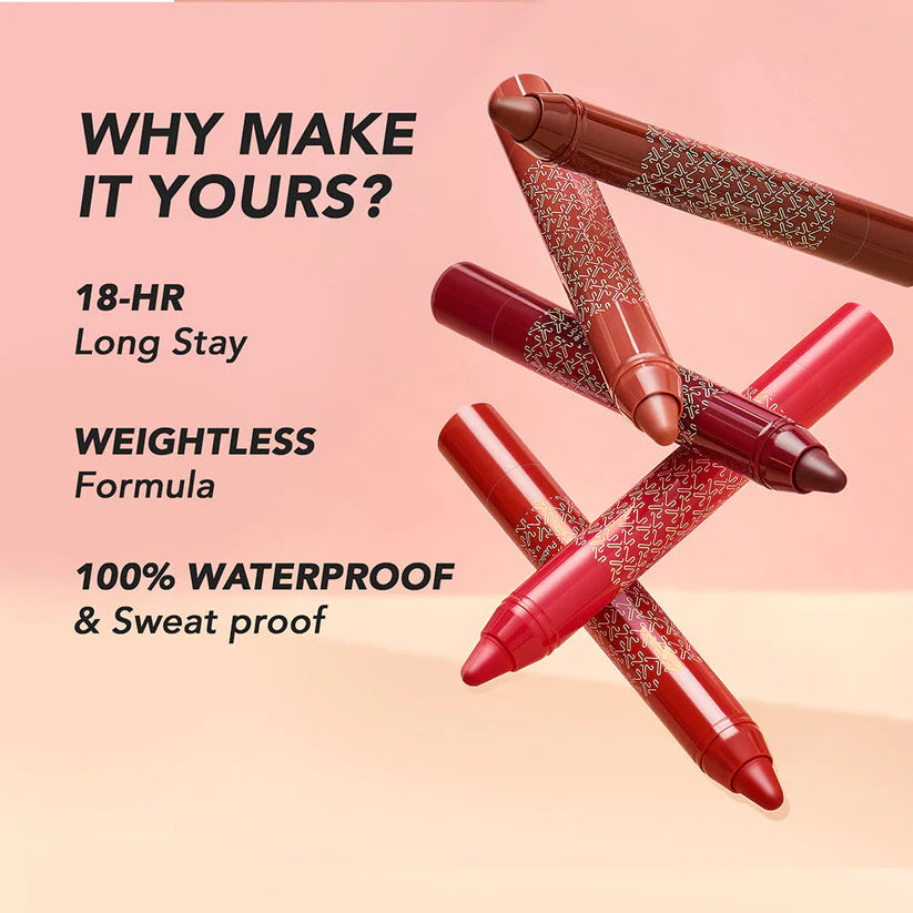 Rouge à Lèvres Crayon Mat Matteinee de Kay Beauty