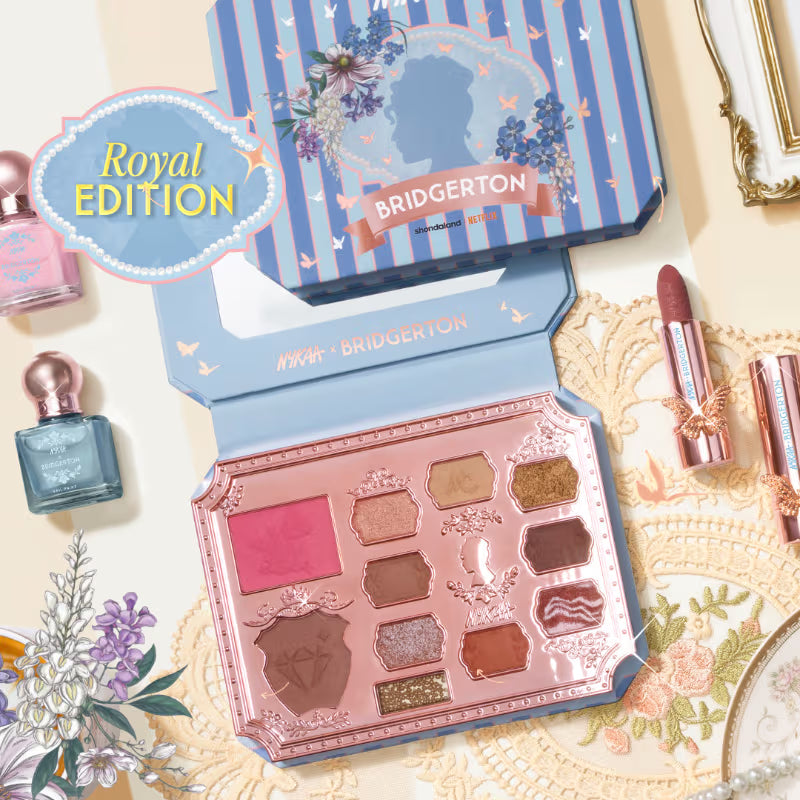 Palette Multi-Textures Visage et Yeux Nykaa Cosmetics X Bridgerton