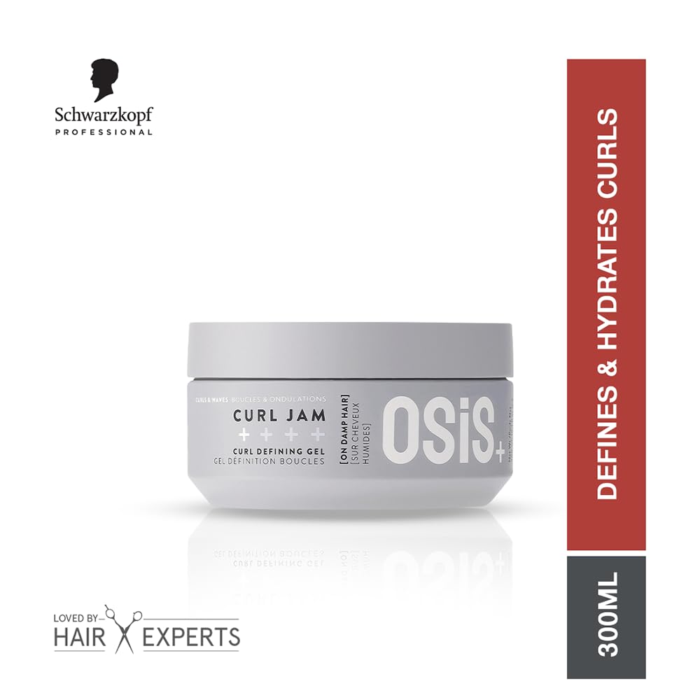 Schwarzkopf Professional OSiS+ Curl Jam – Gel Définisseur Hydratant pour Boucles - 300ml
