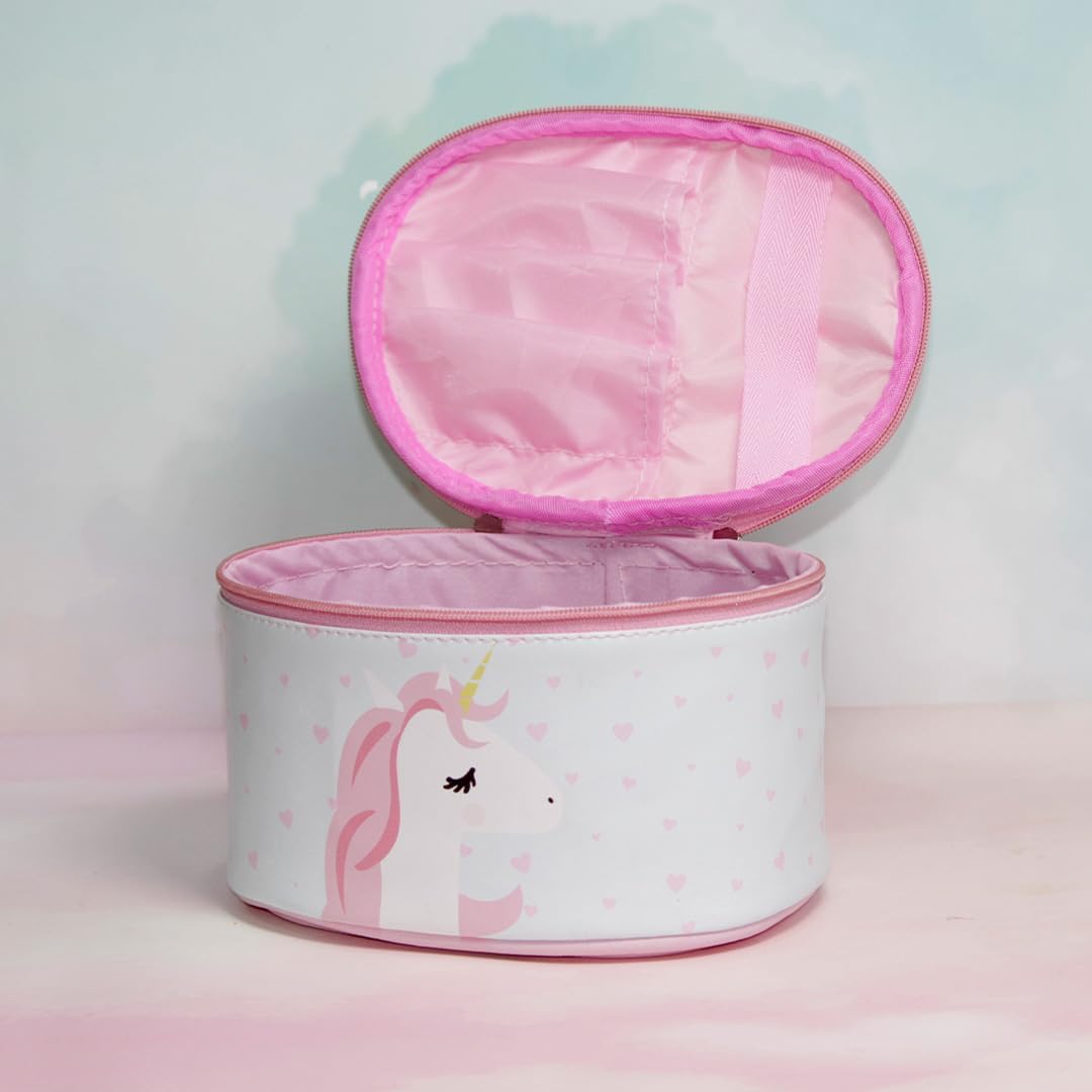 Whimsy Trousse de voyage beauté Licorne sûre et bio pour adolescents, 13 pièces - 500 g