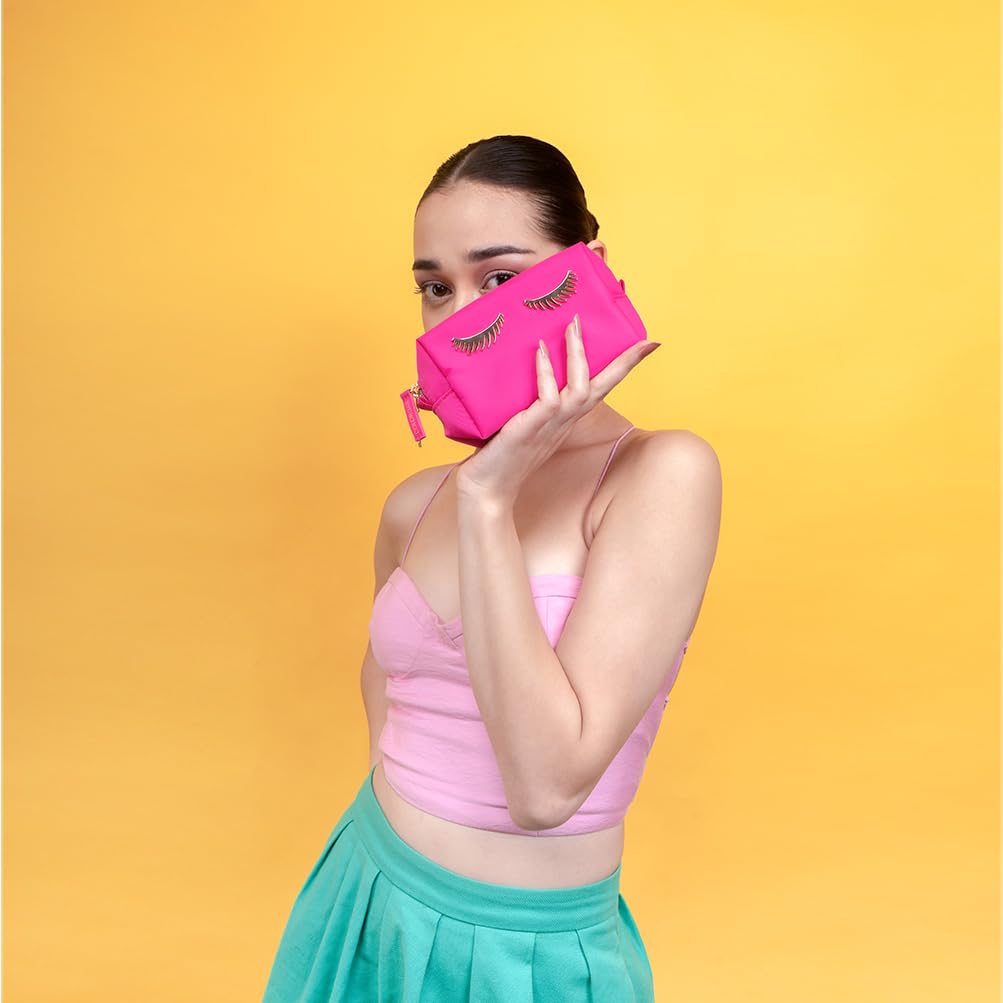 Pochette Colorbar Lèvres & Cils – Rose fluo