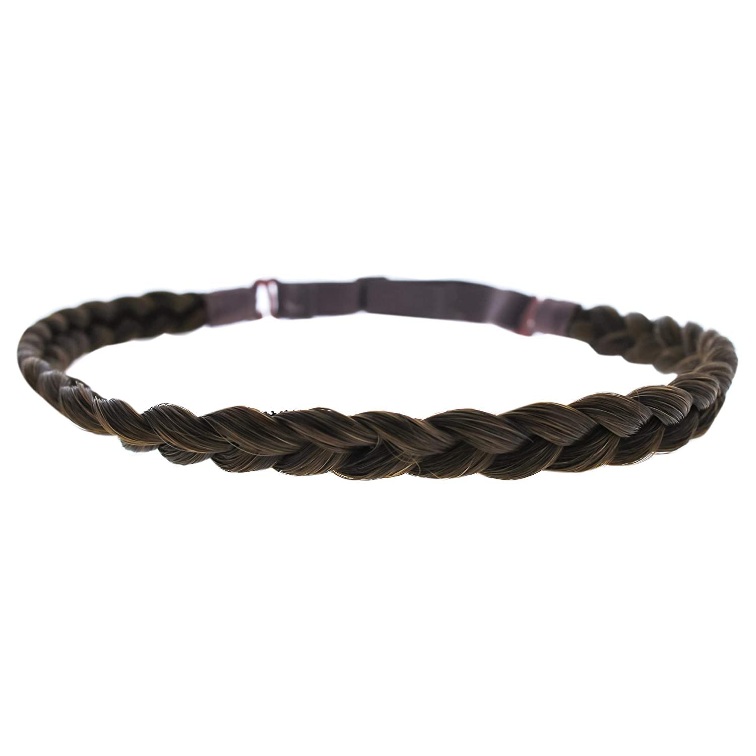 HAIRDO Pop Fishtail Braid Headband – Chocolate Copper, 1pc