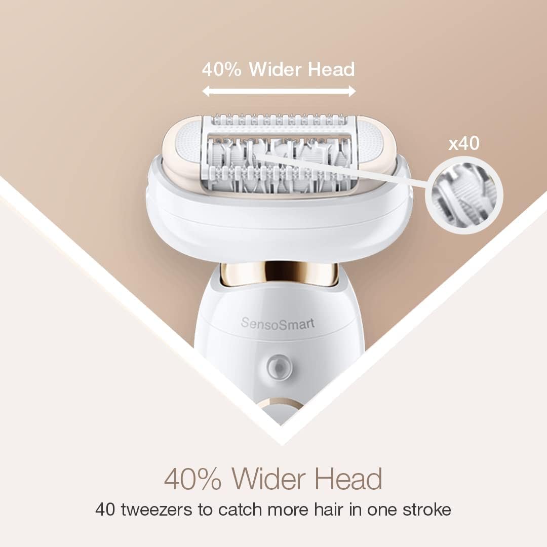 Braun Silk·épil 9 Flex 9-060 Épilateur 3D Wet & Dry – Épilation Longue Durée pour Femmes