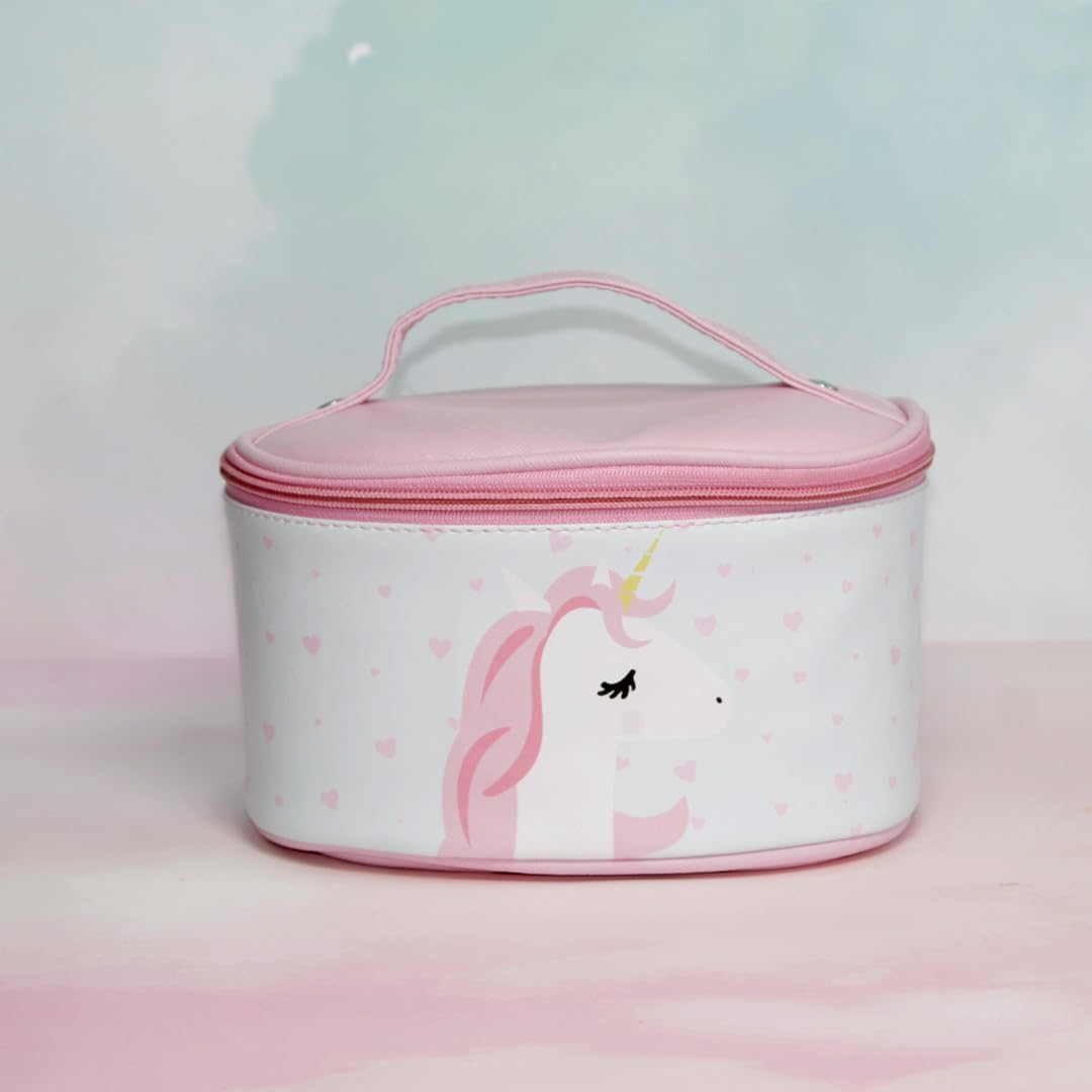 Whimsy Trousse de voyage beauté Licorne sûre et bio pour adolescents, 13 pièces - 500 g