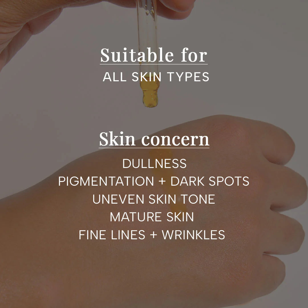RAS Luxury Oils 24K Gold Radiance Beauty Boosting Face Elixir - 15ml