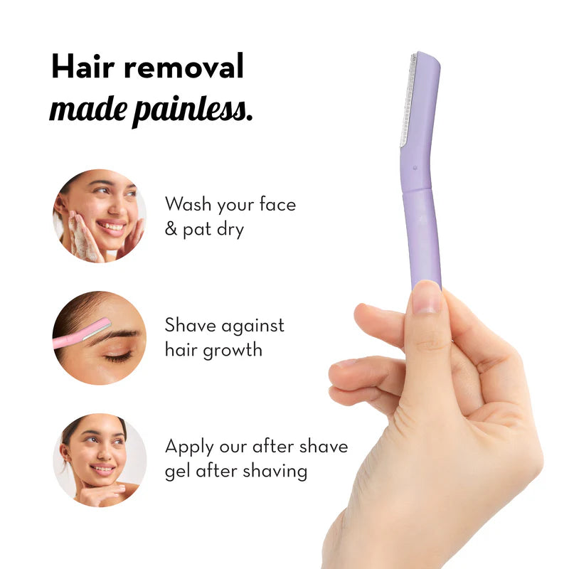 Rasoirs à visage Flawless Plush (Lot de 3)