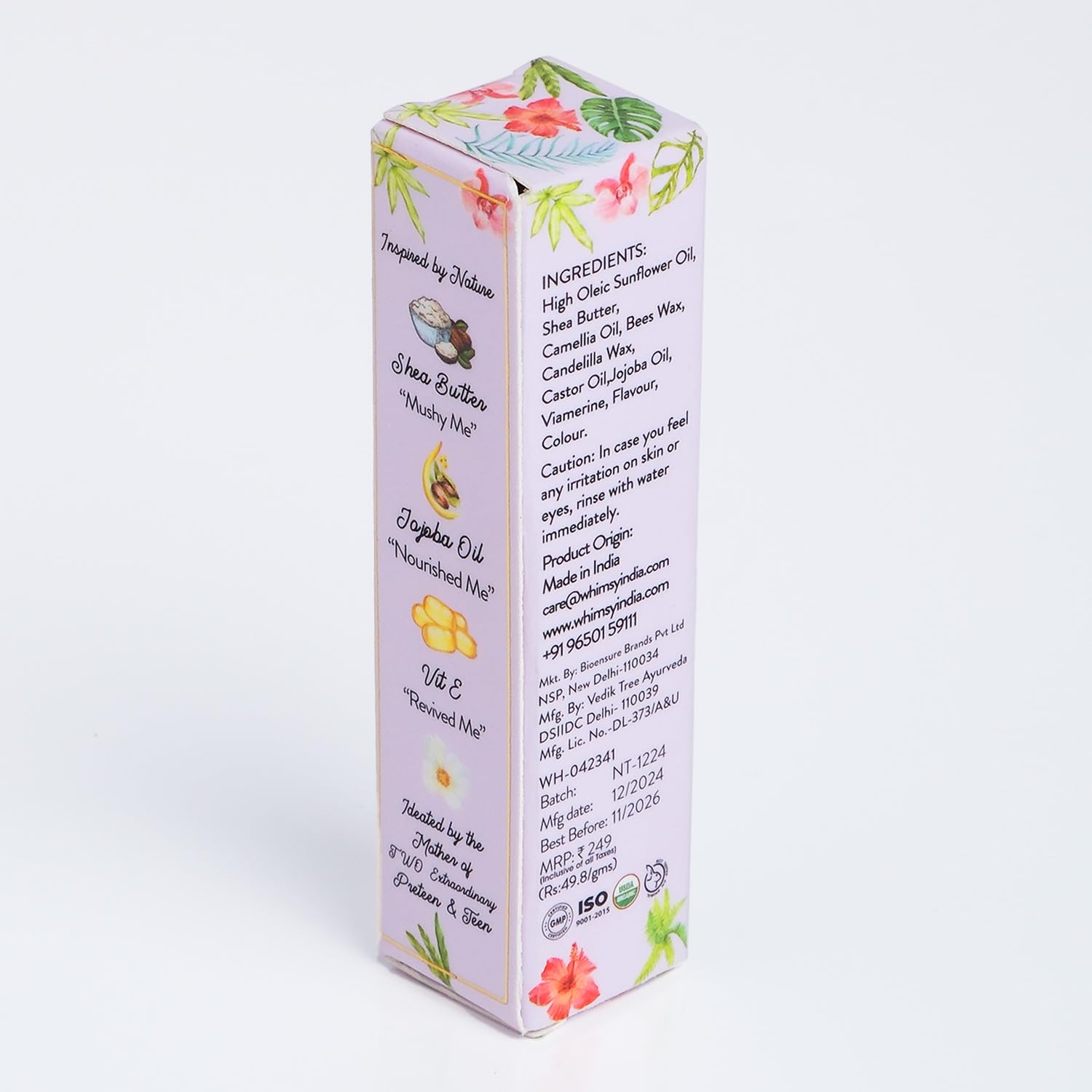 Whimsy Beauty Tinted Lip Balm for Kids - 5g