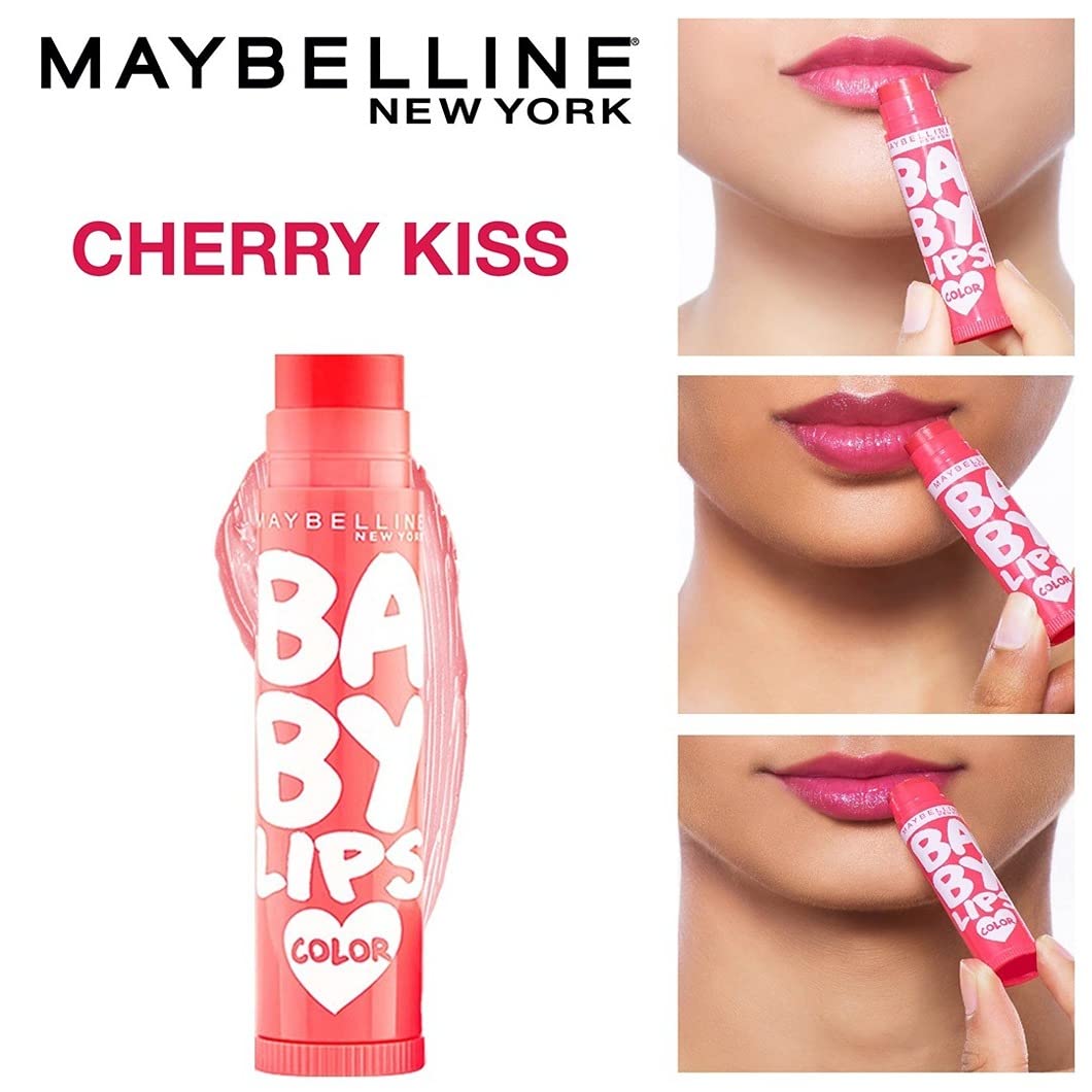 Baume à Lèvres Teinté Baby Lips de Maybelline New York avec FPS 11