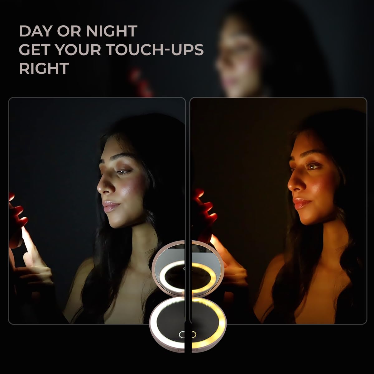 Miroir LED Compact SKINCE