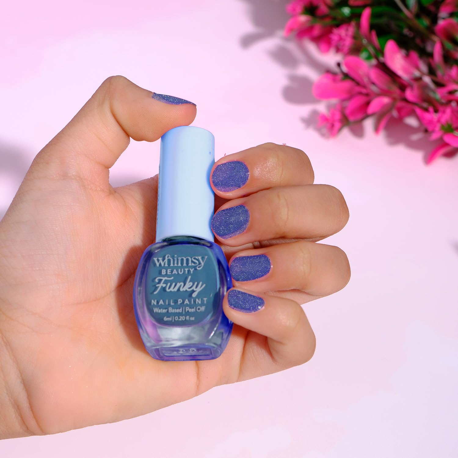 Vernis à ongles Peel Off Whimsy Beauty à base d'eau avec formule non toxique pour enfants et filles - 6 ml