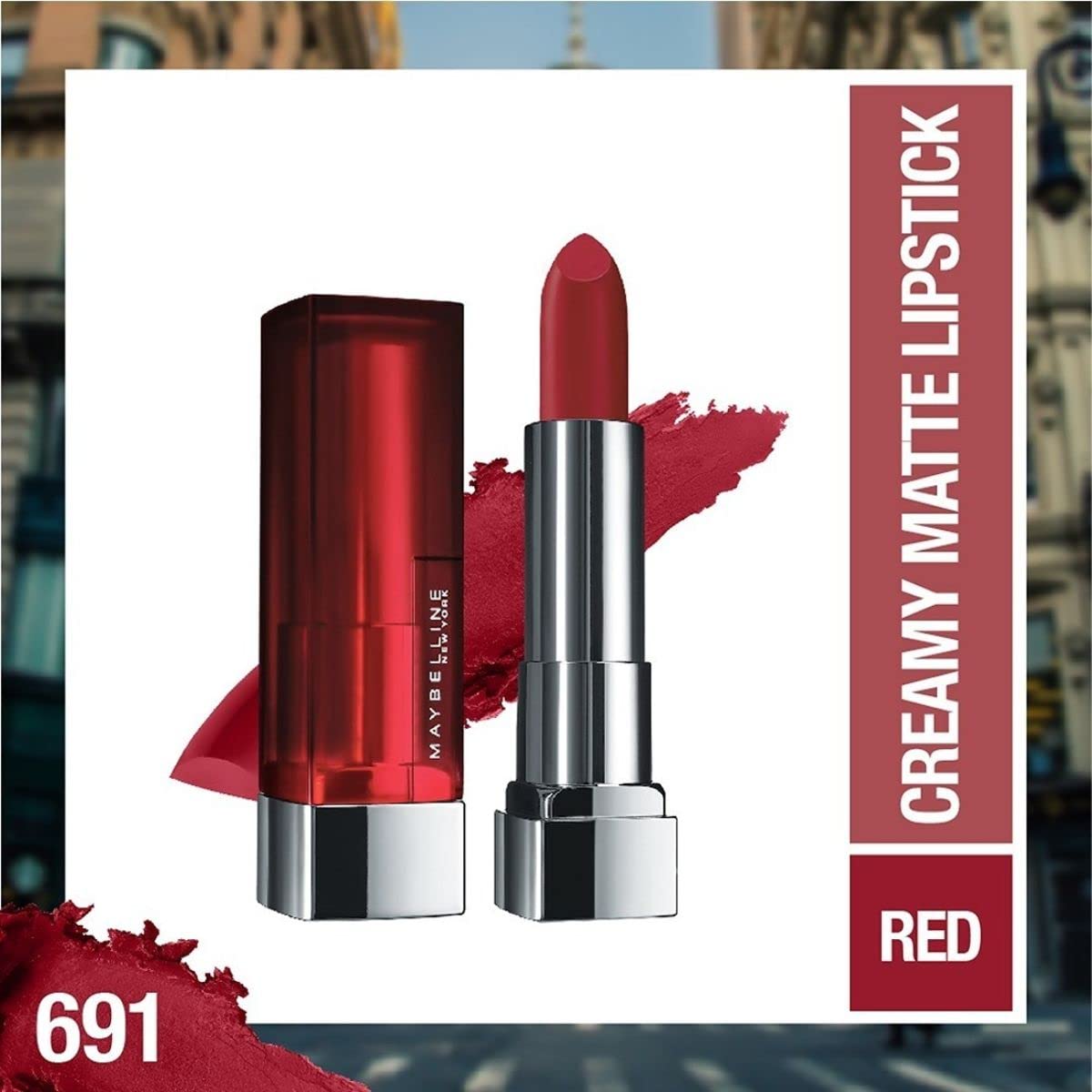 Maybelline New York Color Sensational Rouge à Lèvres Crème Mat