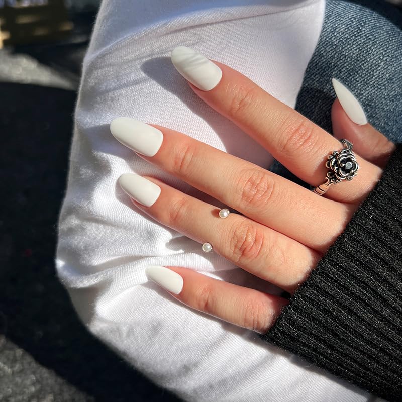 Gush Beauty Nailed It Faux Ongles Réutilisables à Coller – Amande Moyenne - 24 pièces