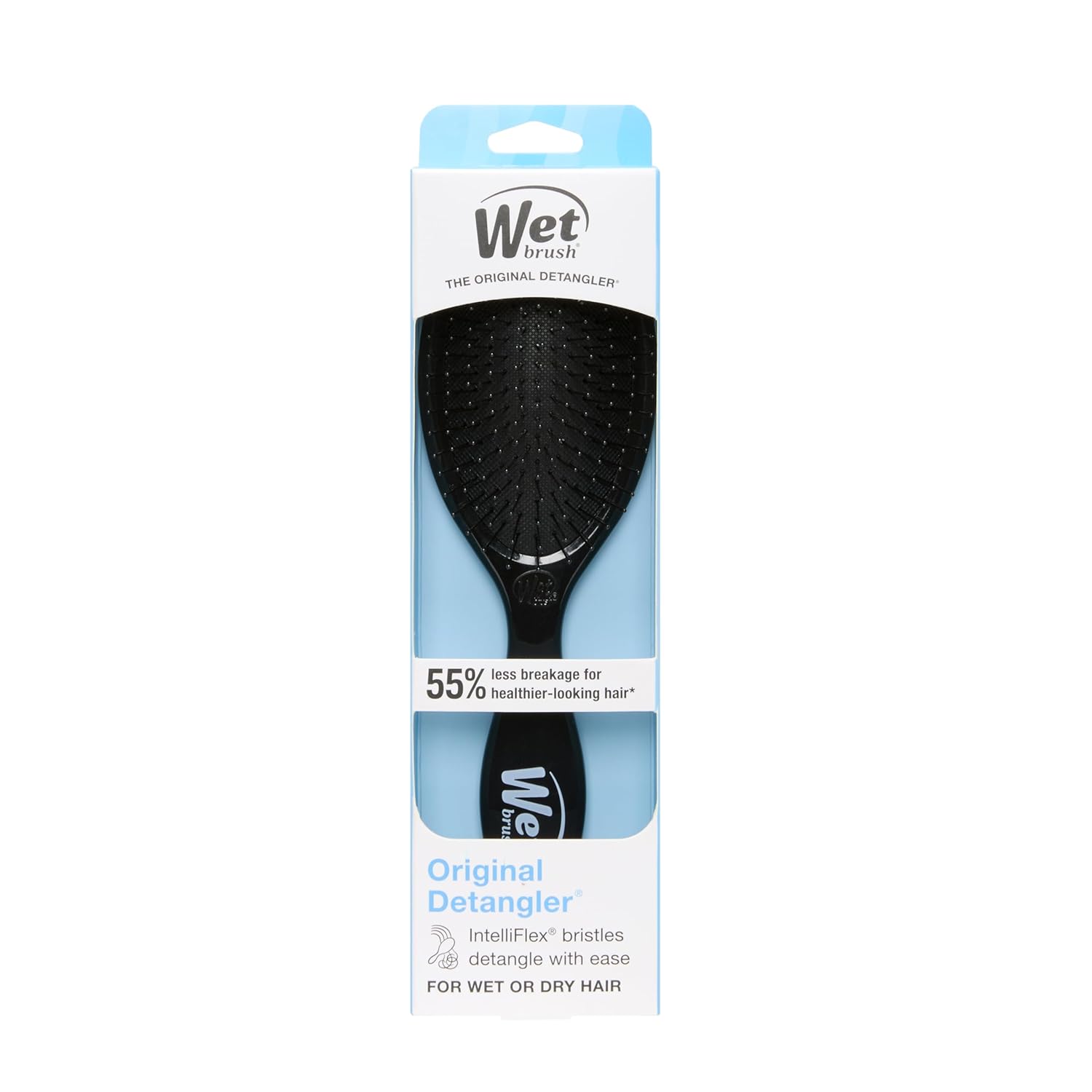 Wet Brush Original Detangler - Noir givré