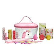 Whimsy Trousse de voyage beauté Licorne sûre et bio pour adolescents, 13 pièces - 500 g