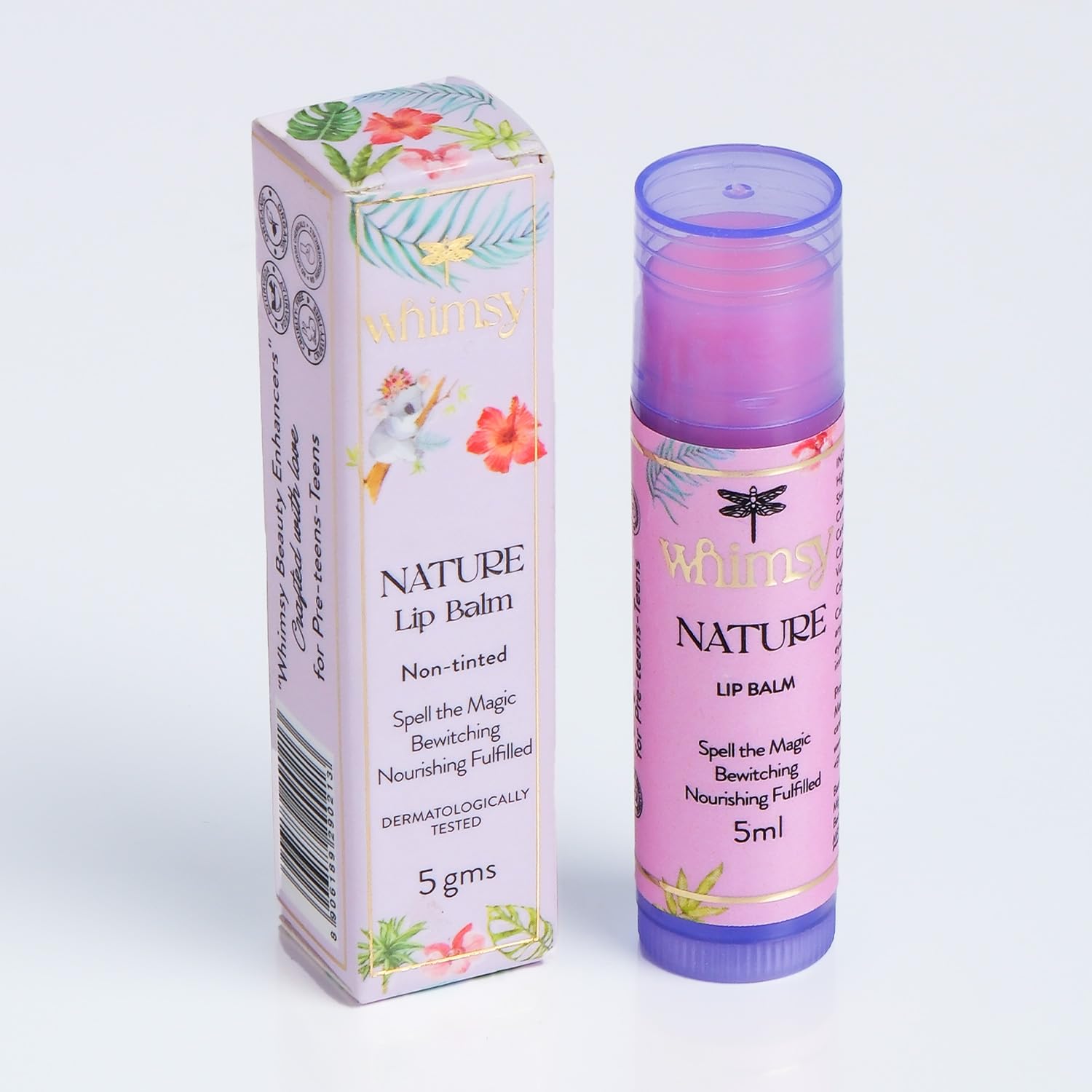 Whimsy Beauty Tinted Lip Balm for Kids - 5g