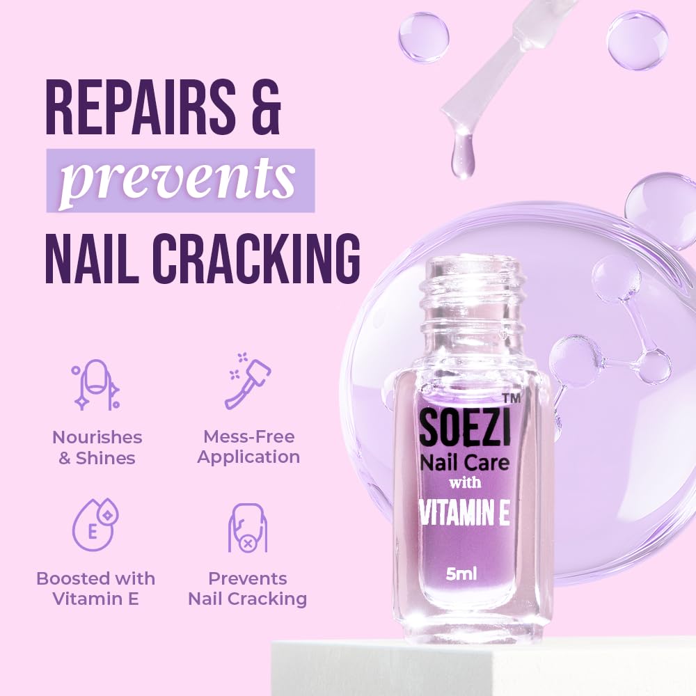SOEZI Nail Care - Boosted with Vitamin E - 5ml