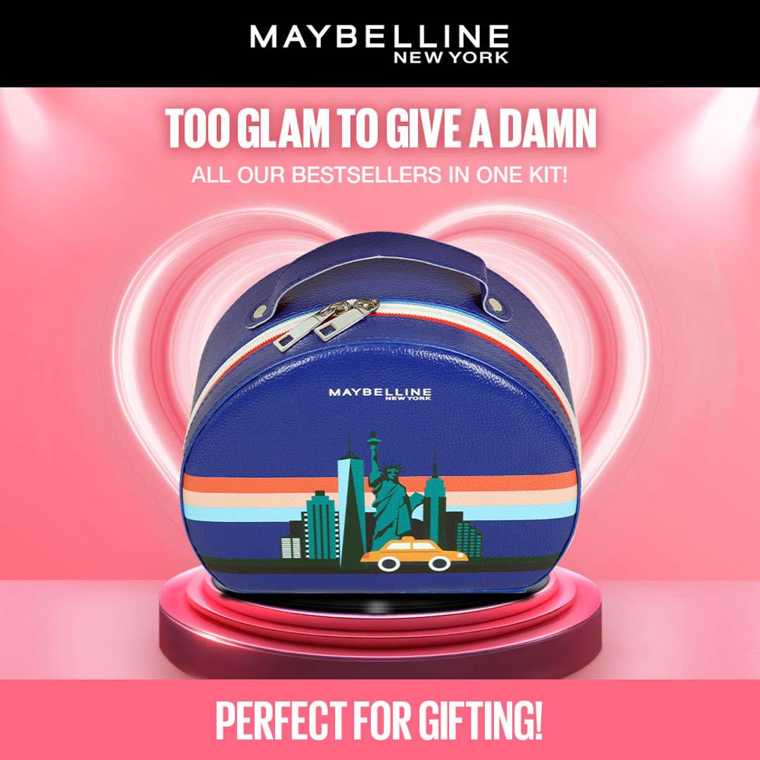 Maybelline New York Too Glam to give a Damn Kit - 49.5g