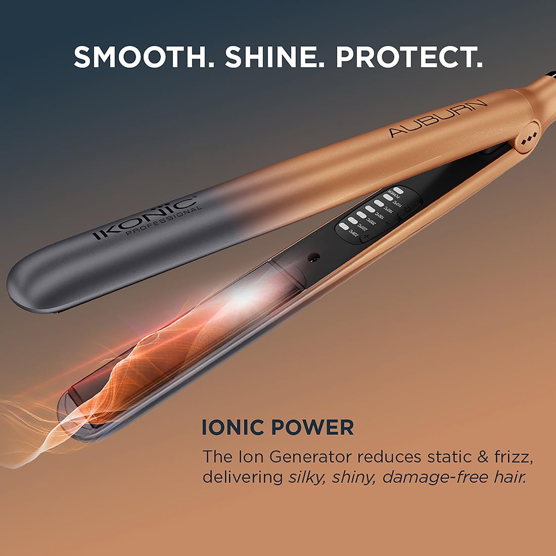 Ikonic Professional S3+ Auburn Hair Straightener
