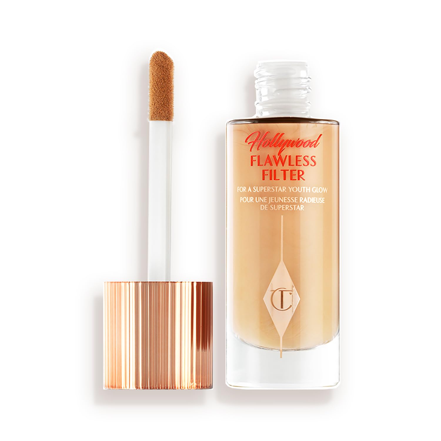 Charlotte Tilbury Hollywood Flawless Filter – Glow Booster and Highlighter