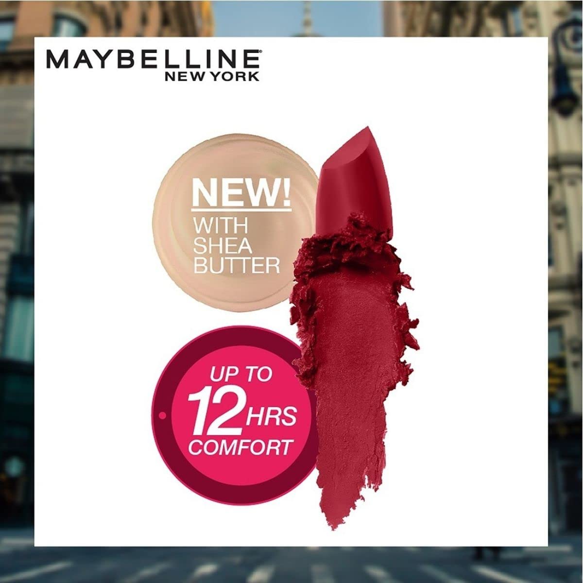 Maybelline New York Color Sensational Rouge à Lèvres Crème Mat