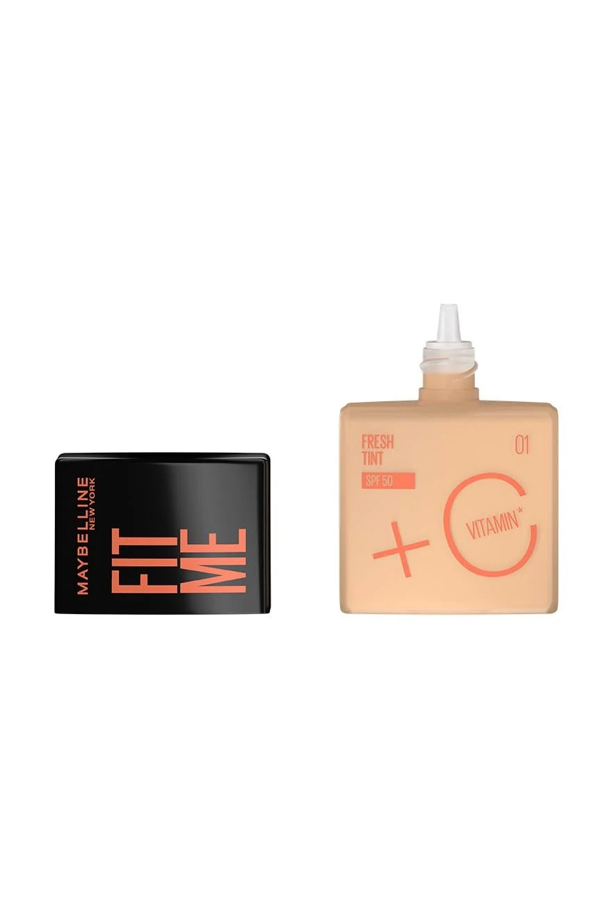 Maybelline New York Fit Me Fresh Teint SPF 50 PA+++ & Vitamine C - 30ml