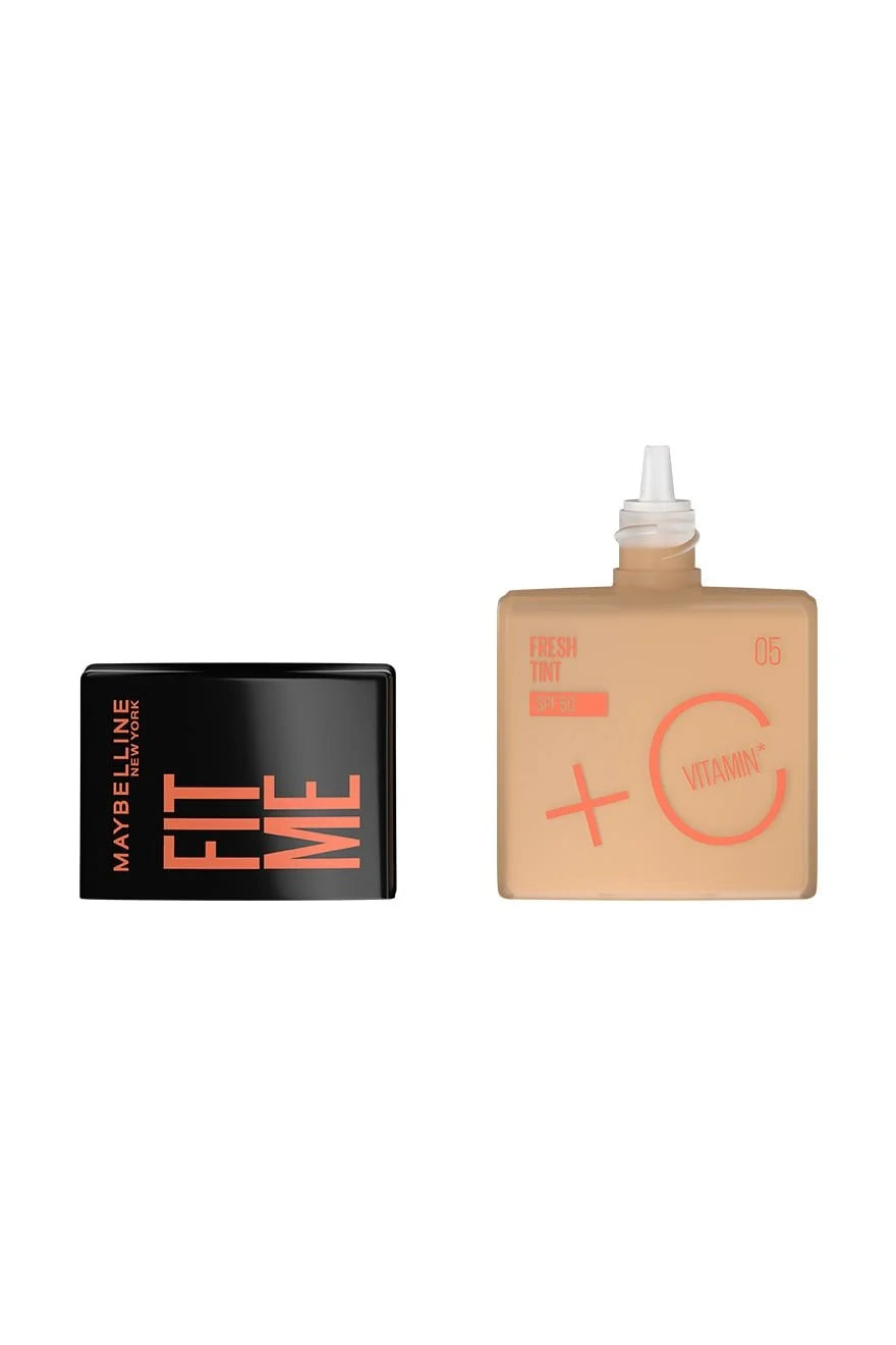 Maybelline New York Fit Me Fresh Teint SPF 50 PA+++ & Vitamine C - 30ml