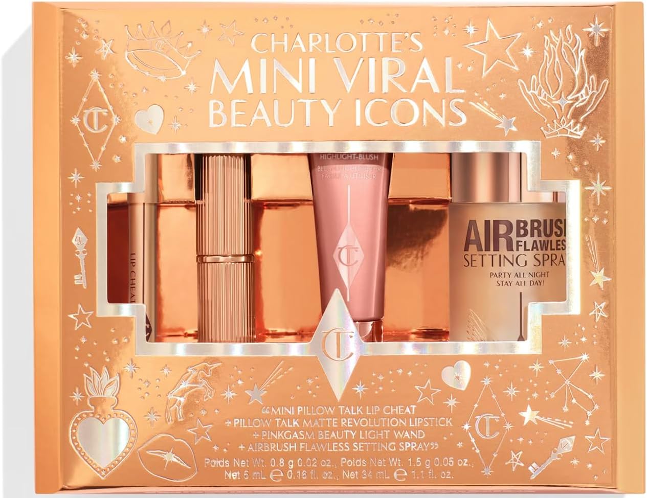 Charlotte Tilbury Mini Viral Beauty Icons Gift Set