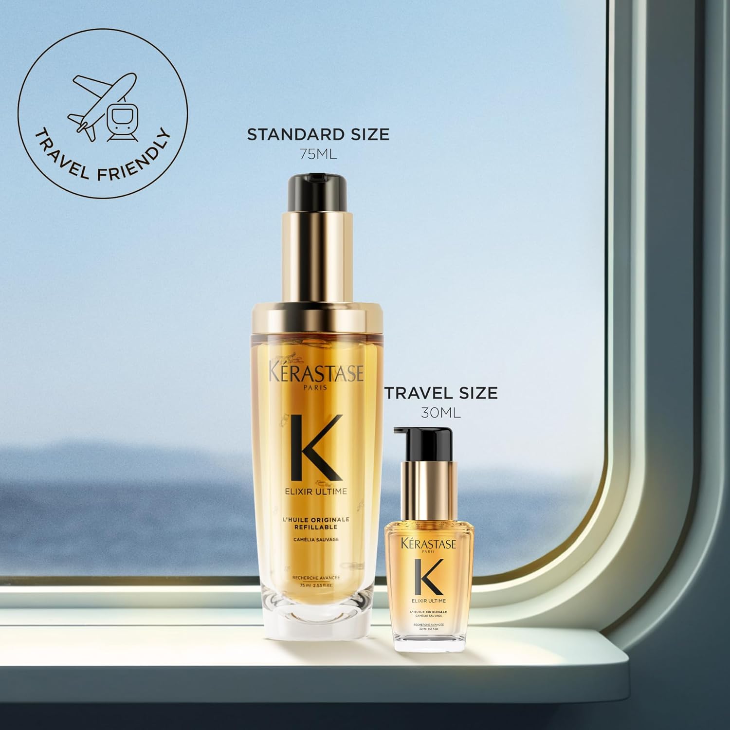 Kérastase Elixir Ultime Huile-en-sérum capillaire pour tous types de cheveux - 30ml