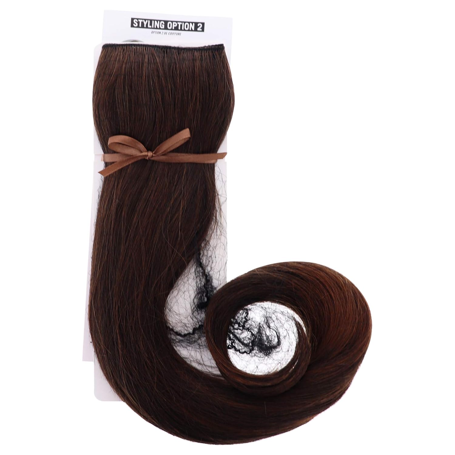 HAIRDO Halo Extension de cheveux invisible – Chocolat cuivré, 50 cm, 1 pc