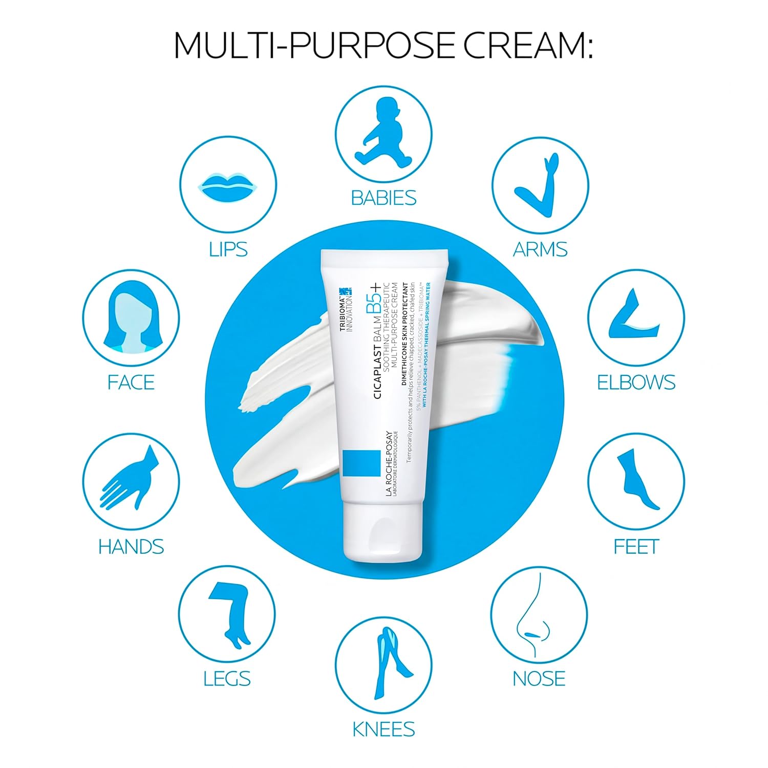 La Roche-Posay Cicaplast Baume B5 Crème Réparatrice Apaisante Multi-Usages - 40ml